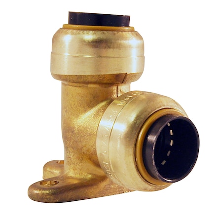 1/2 In. Brass Push-to-Connect 90-Degree Drop Ear Elbow